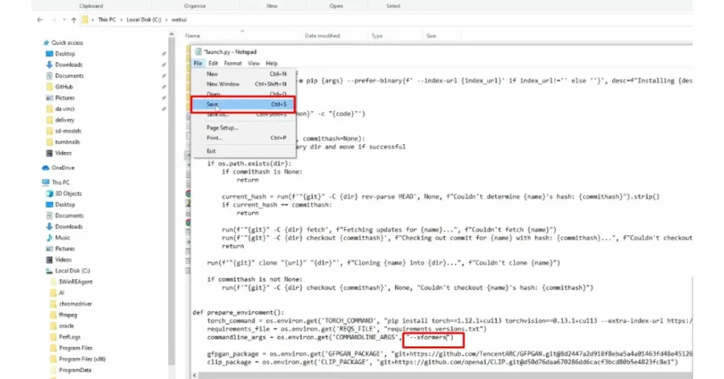 Xformers for Automatic1111 Stable Diffusion 3